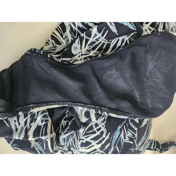 Nip Tuck Swim Palm Foil Twist Front Tummy Control Swimsuit sz 10 modest slimming - Picture 8 of 10